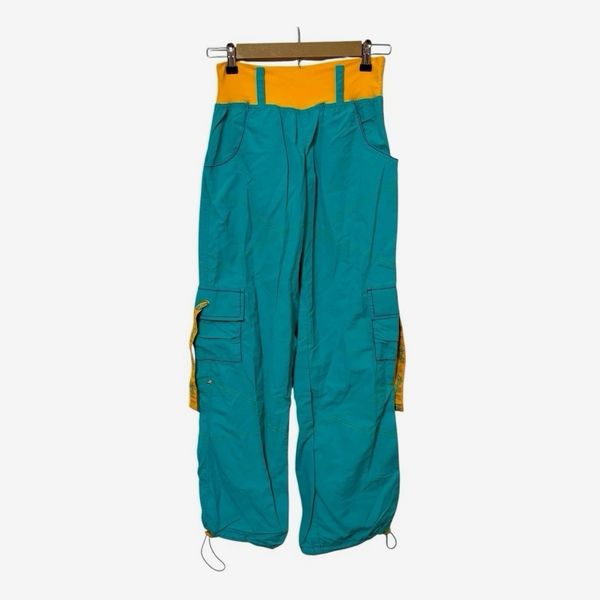 Zumba Cargo Pants in Turquoise