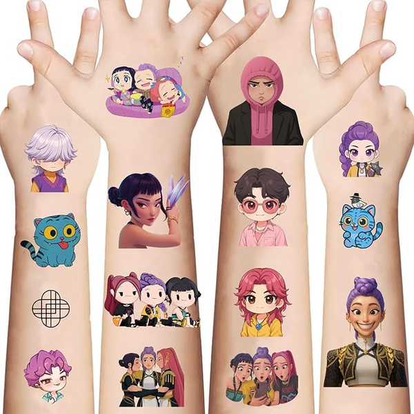 Demon Movie Hunters Temporary Tattoos – 99 Pieces