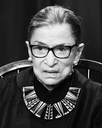 Ruth Bader Ginsburg.