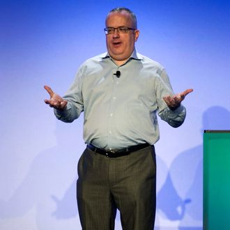 Brendan Eich, chief technology officer and senior vice president of engineering for Mozilla Corp., speaks during the 2013 Uplinq Mobile Developers Conference in San Diego, California, U.S., on Thursday, September 5, 2013. The Uplinq conference gathers mobile developers, maunfacturers, network operators, component suppliers and technology providers to learn, connect and lend a view into what's coming next. 