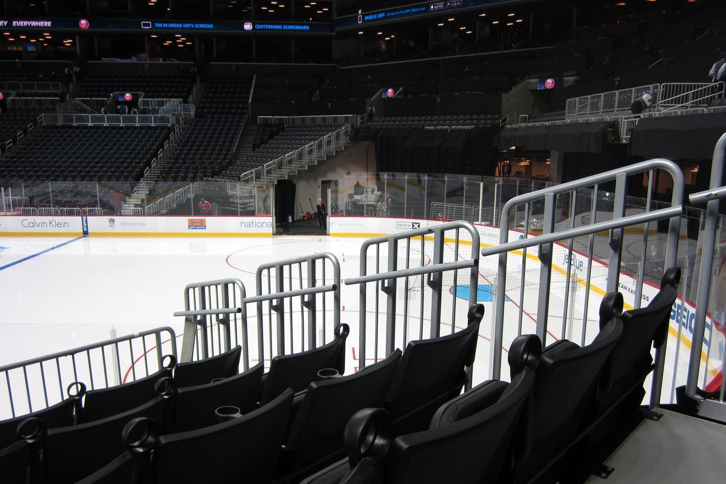 There Are Some Pretty Bad Seats for Hockey at Barclays Center