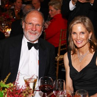 NEW YORK, NY - SEPTEMBER 21: Former New Jersey Governor Jon Corzine (L) and wife Sharon Elghanayan attend the Opening Night Gala of New York Philharmonic sponsored by Breguet at Avery Fisher Hall at Lincoln Center for the Performing Arts on September 21, 2011 in New York City. (Photo by Neilson Barnard/Getty Images for The Swatch Group)