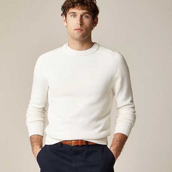J.Crew Heritage Cotton Crewneck Sweater