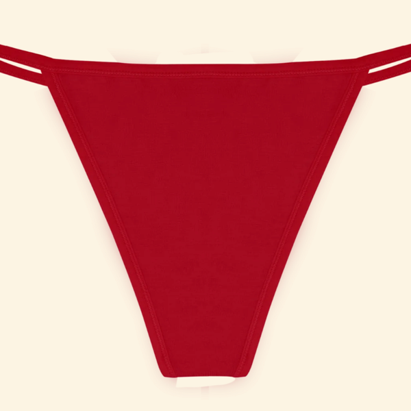 Huha String Thong (Red)