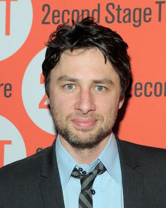 NEW YORK, NY - JULY 25: Actor/playwright Zach Braff attends the 