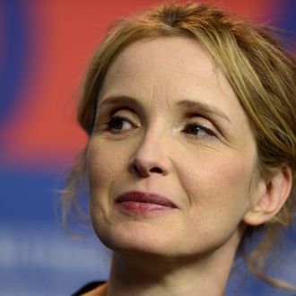 US French actress Julie Delpy attends a press conference for the film 