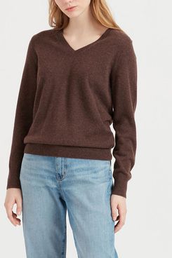 Women’s Cashmere V-Neck Sweater