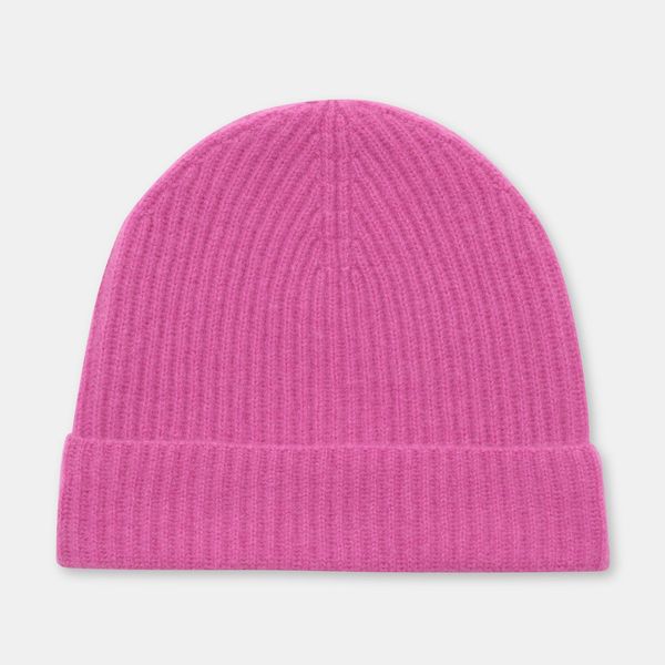 Naadam Signature Cashmere Ribbed Beanie