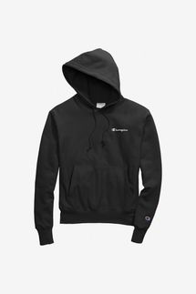 Champion Reverse Weave Script Chest Logo Hoodie