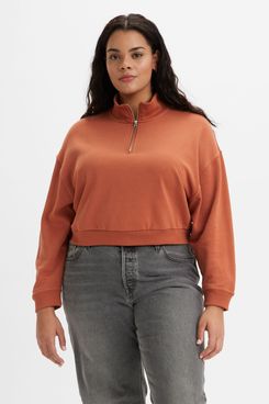 Levi's Cosmo 1/4 Zip Sweatshirt (Plus)