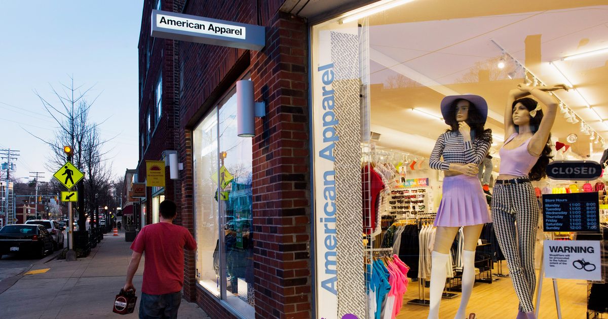 American Apparel Files for Bankruptcy