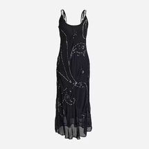 Maryam Nassir Zadeh X J.Crew Embellished Bias-Cut Slip Dress