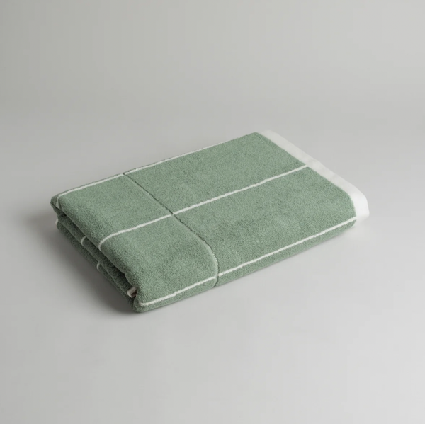 Baina Miles (Bath) Sheet, Sage & Chalk