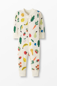 Hanna Andersson Baby Zip Sleeper (Fruits + Veggies)