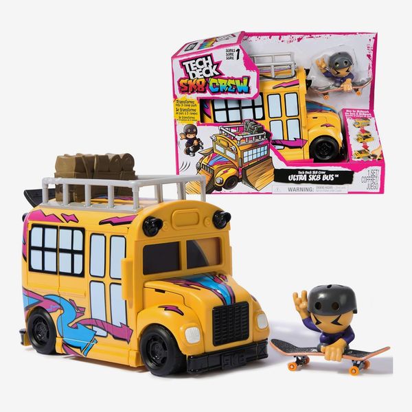 TECH DECK Sk8 Crew 2-in-1 Transforming Ultra Sk8 Bus