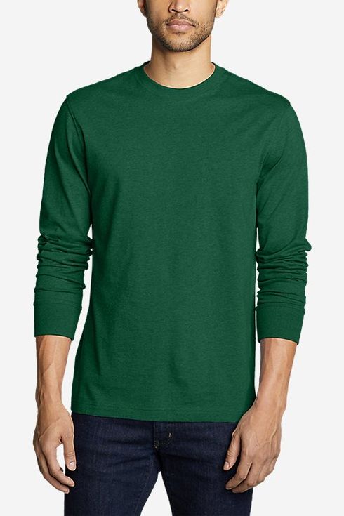 Rrive Mens 3/4 Sleeve Pullover Round Neck Basic Tee Top T-Shirts