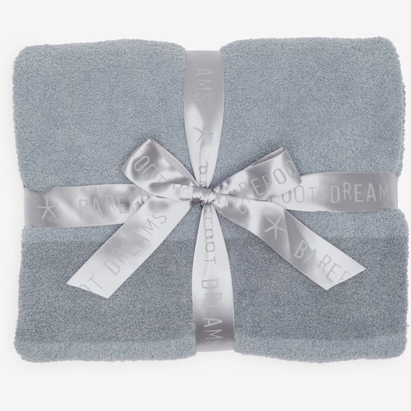 Barefoot Dreams CozyChic Throw Blanket - Block Stripe