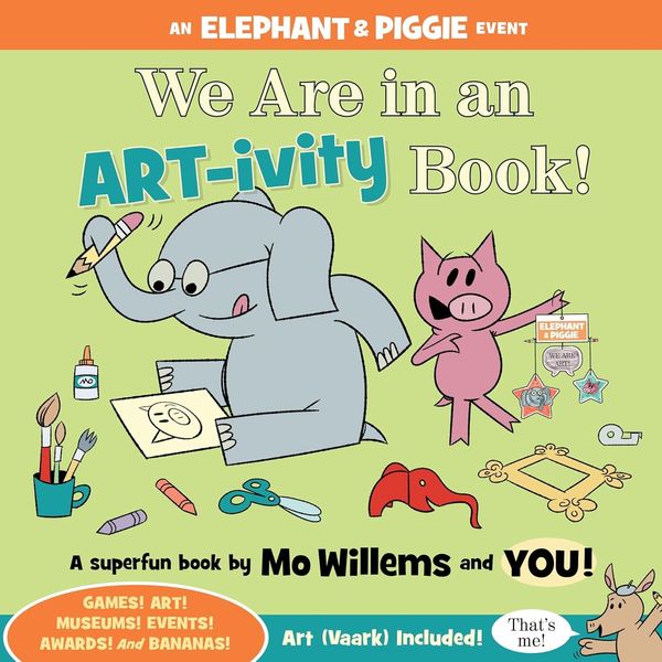 ‘We Are in an ART-ivity Book!,’ by Mo Willems