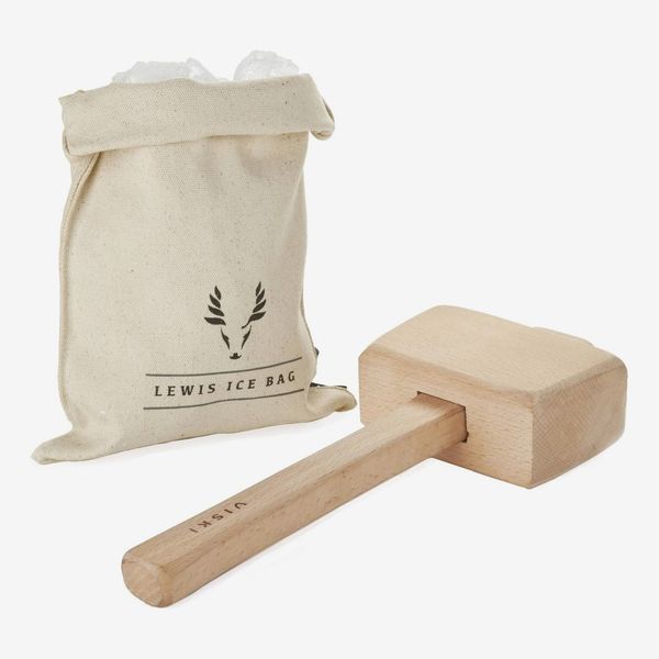 Viski Professional Lewis Ice Bag and Mallet