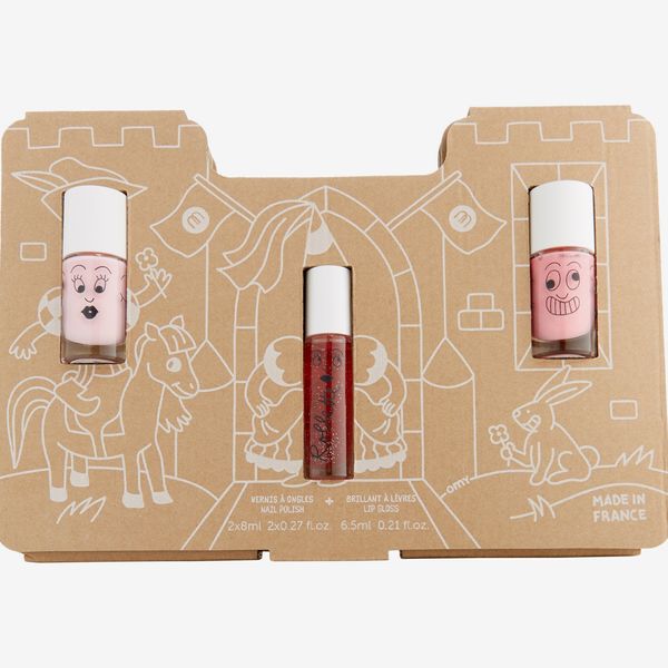 Nailmatic Princess Castle Story Water-Based Nail Polish & Lip Gloss Set