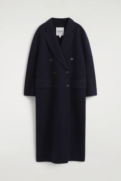 Cos Tailored Double-Faced Wool Long Coat