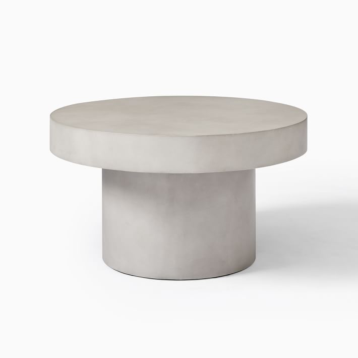 11 Best Stone Coffee Tables 2020 The, White Stone Circle Coffee Table