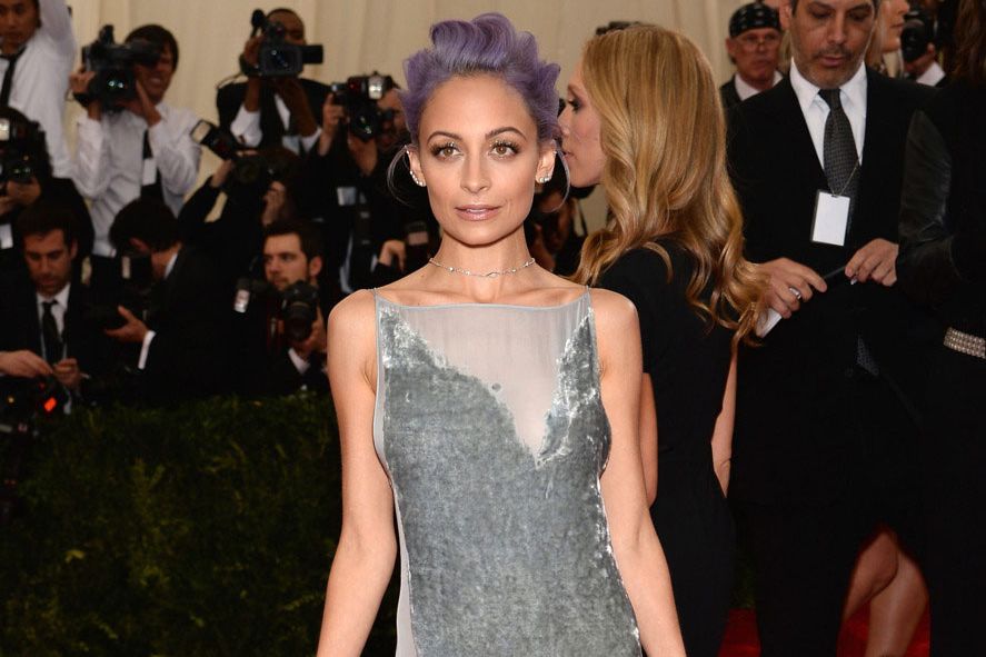 Nicole Richie In Blumarine & SAFiYAA - 'Candidly Nicole' New York Promo  Tour - Red Carpet Fashion Awards