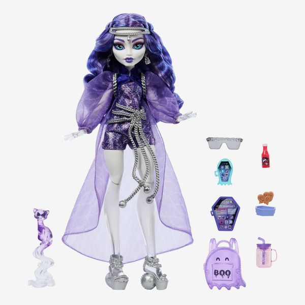 ‘Monster High’ Spectra Vondergeist Doll With Pet Ferret Rhuen