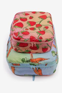 Baggu Large Packing Cube Set - Carrots & Berries