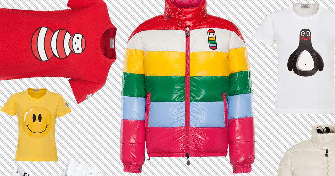 Moncler's Latest Collab Is Super Trippy and Cute