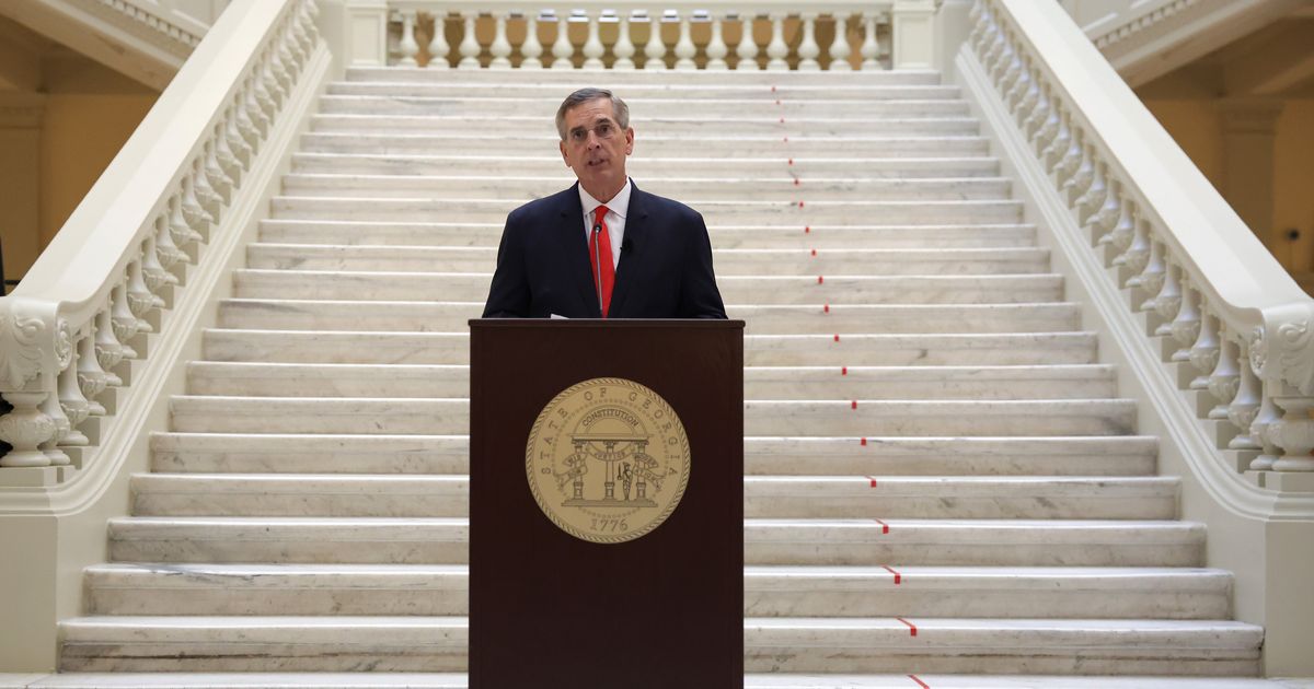 5 mins ago early and often early and often Georgia Gubernatorial Ad Bashes ‘Judas’ Who Betrayed Trump By Ed Kilgore A late entry into the Georgia governor’s race may split the MAGA vote and help Brad “Judas” Raffensperger, who defied Trump in 2020, win…