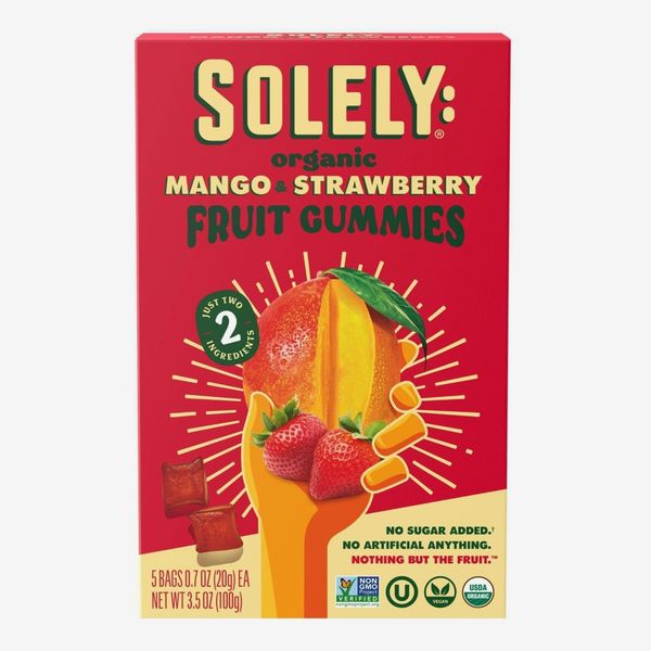 Solely Organic Mango & Strawberry Fruit Gummies
