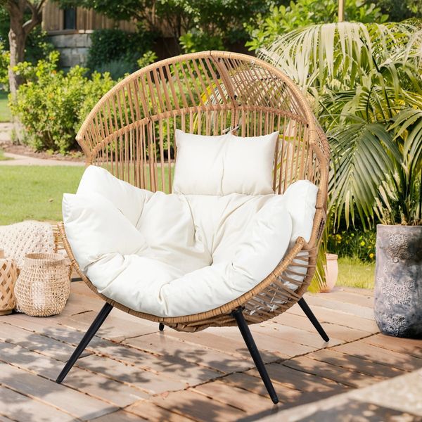 Wade Logan Casi Egg Chair with Cushion