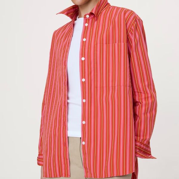 Banana Republic The Oversized Shirt in Cotton Poplin
