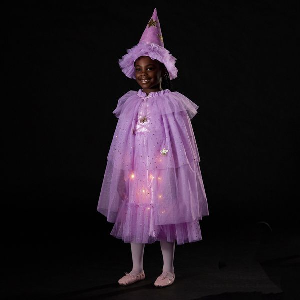 Pottery Barn Kids Light-Up Purple Witch Halloween Costume