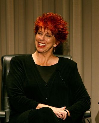 LOS ANGELES, CA - SEPTEMBER 05: Actress Marcia Wallace speaks at the Paley Center for Media and TV Land salute of 