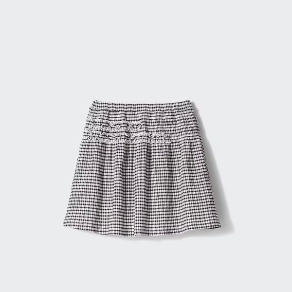Uniqlo x Cecilie Bahnsen Kids Shirring Skort | Check
