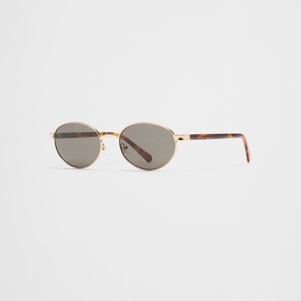 Banana Republic Factory Oval Metal Sunglasses