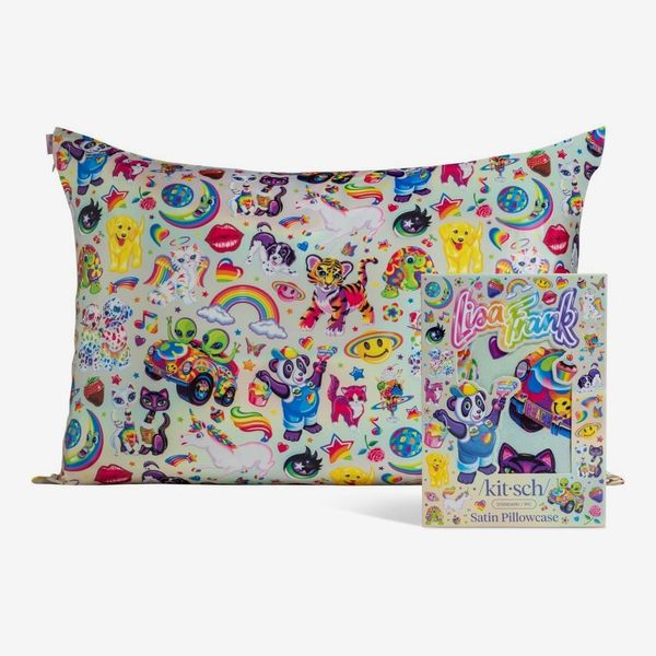 Lisa Frank x Kitsch Satin Pillowcase with Zipper