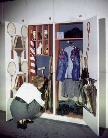 Specialized Closets Created by Architects George Nelson and Henry Wright, New York, 1945