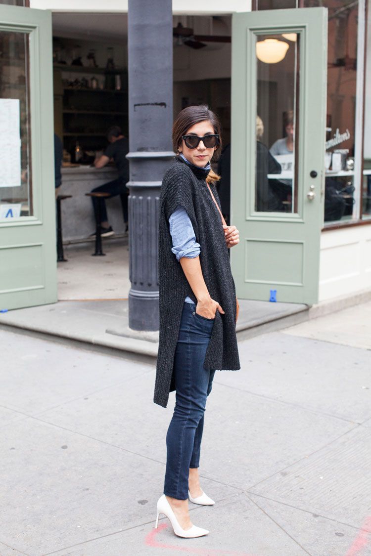 11 Ways to Wear a Sleeveless Turtleneck