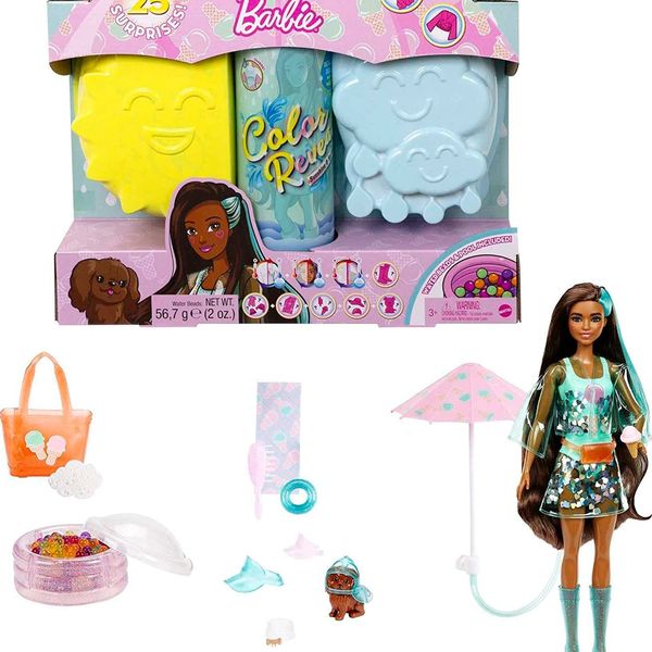 Barbie Color Reveal Sunshine and Sprinkles Muñeca y accesorios