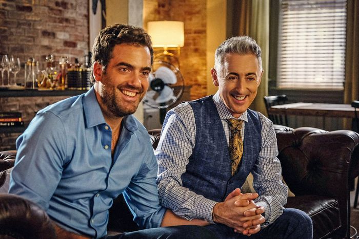 Daniel Ings and Alan Cumming in Instinct.