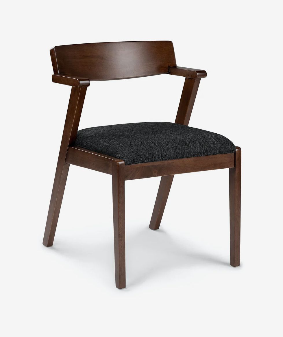 Black Leather Dining Zola Dining Chairs With Walnut Effect Legs