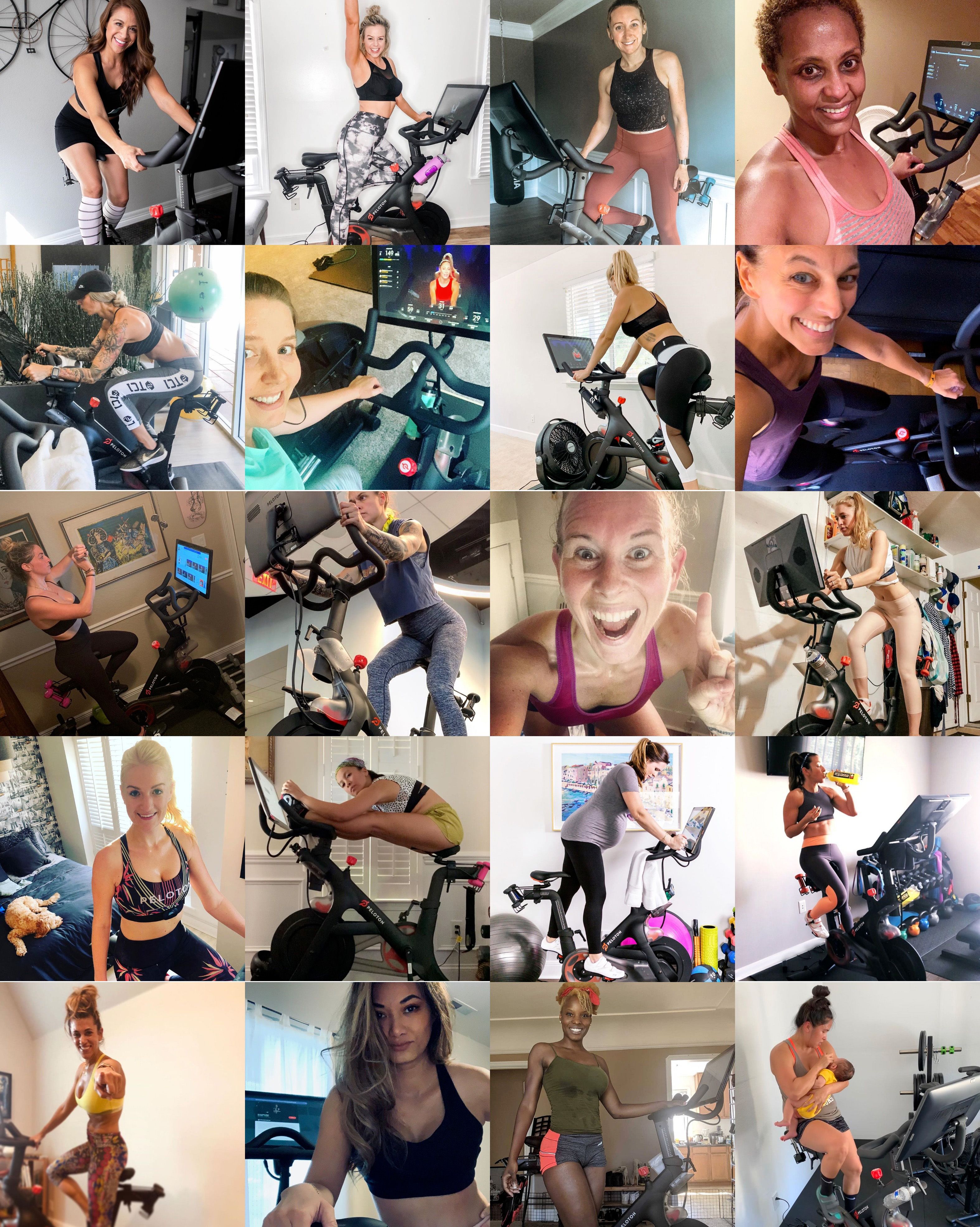 Naked peloton instructors