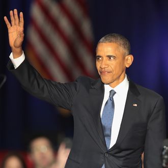 President Obama Delivers Farewell Address In Chicago