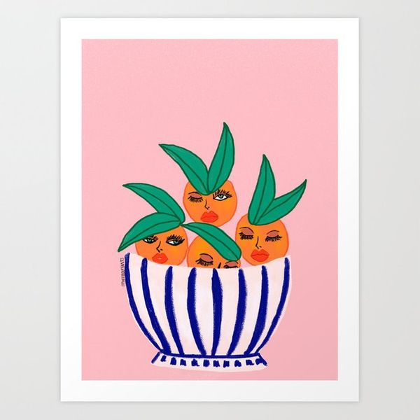Kendra Dandy, ‘Sassy Oranges in a Bowl’
