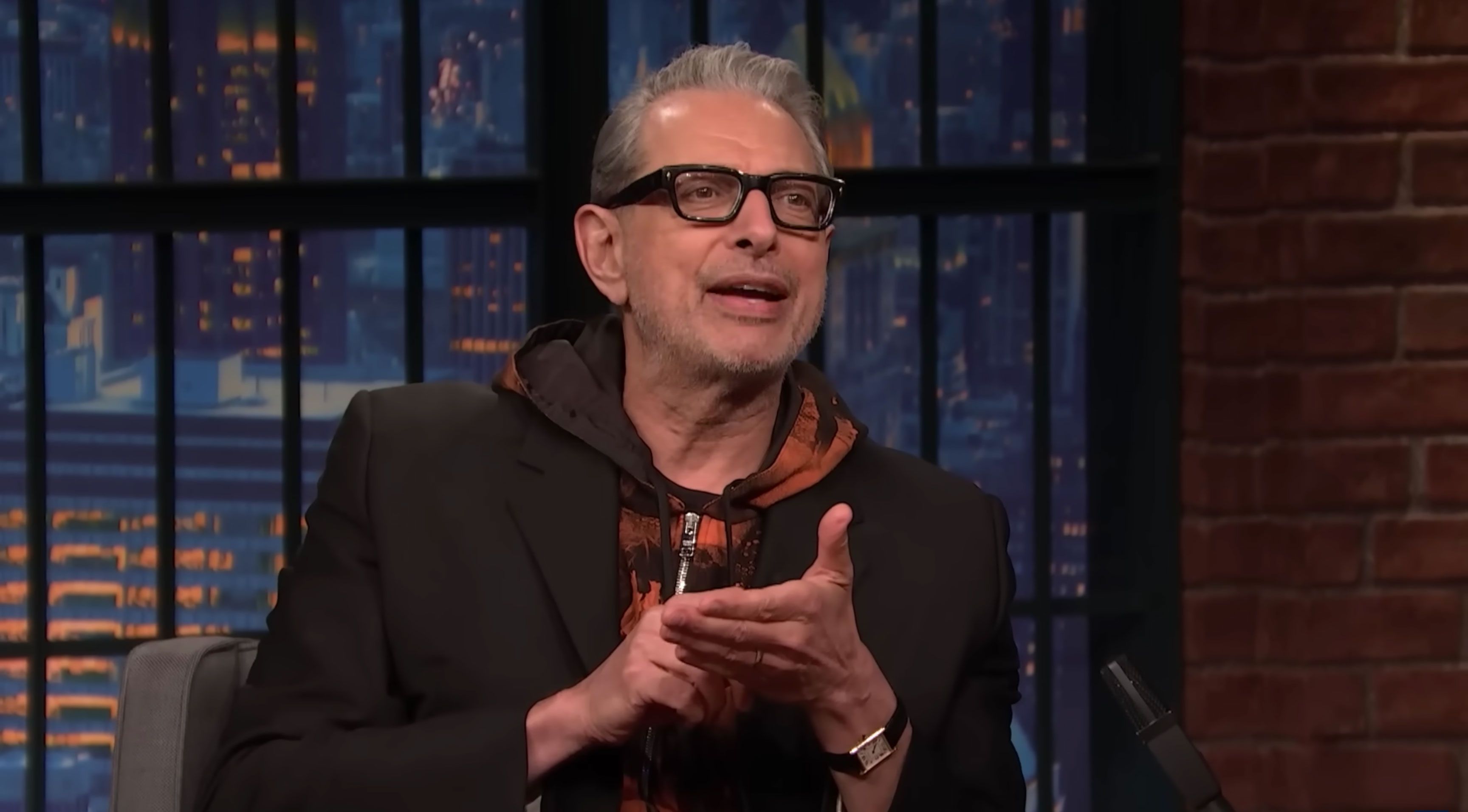 A Stubborn Jeff Goldblum Won Late Night This Week