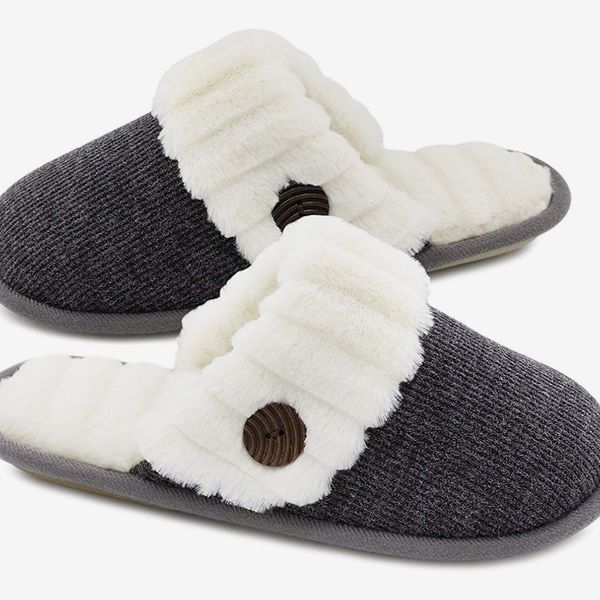 2021 Men Women Slippers Slip On Plush Soft Winter Warm Ladies Home Indoor Shoes