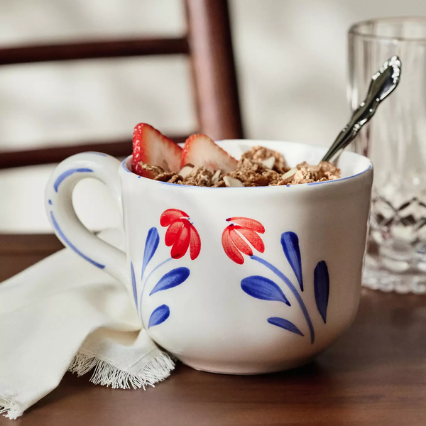 Anthropologie Stefania Italian Earthenware Mugs - Set of 4